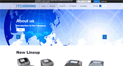 Desktop Screenshot of itocoltd.com
